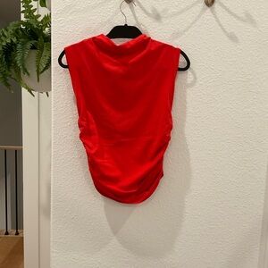 Maeve Vibrant Red Muscle Tee